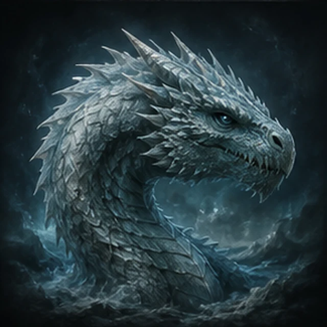 Seasmoke, Silver Grey dragon